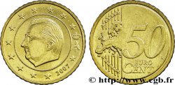 BELGIUM 50 Cent ALBERT II - second revers 2007 Bruxelles