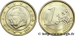 BELGIUM 1 Euro ALBERT II - second revers 2007 Bruxelles