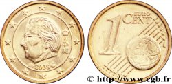 BELGIUM 1 Cent ALBERT II - second type 2008 Bruxelles