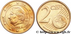 BELGIUM 2 Cent ALBERT II - second type 2008 Bruxelles