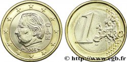 BELGIUM 1 Euro ALBERT II - second type 2008 Bruxelles