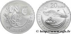 SLOVAQUIE 20 Euro PARC NATUREL NATIONAL DE VEL’KA FATRA 2009 BU