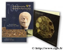 BELGIQUE SÉRIE Euro FDC - BATAILLE DES ÉPERONS D’OR 2002 FDC