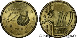 SPANIEN 10 Cent CERVANTÈS 2010