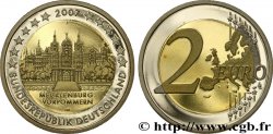 ALLEMAGNE Belle Épreuve 2 Euro MECKLEMBOURG-POMÉRANIE - CHÂTEAU DE SCHWERIN - Hambourg J 2007 BE