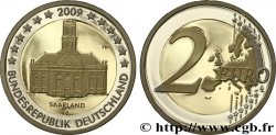 ALLEMAGNE Belle Épreuve 2 Euro SARRE - LUDWIGSKIRCHE DE SARREBRUCK - Berlin A 2009 Berlin A