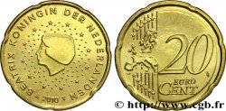 PAYS-BAS 20 Cent BEATRIX 2010 SPL63