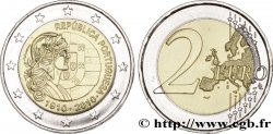 PORTUGAL 2 Euro CENTENAIRE DE LA RÉPUBLIQUE PORTUGAISE 2010 SPL