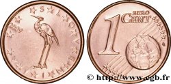 SLOVENIA 1 Cent CIGOGNE 2009 MS63