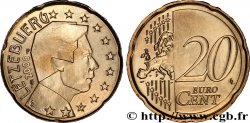 LUXEMBOURG 20 Cent GRAND DUC HENRI 2008 SPL63