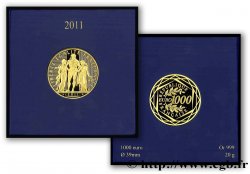 FRANCE 1000 Euro HERCULE (or) 2011 FDC70
