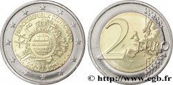 ALLEMAGNE 2 Euro 10 ANS DES PIÈCES ET BILLETS EN EUROS tranche A - Karlsruhe G 2012 SPL63