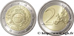 NIEDERLANDE 2 Euro 10 ANS DES PIÈCES ET BILLETS EN EUROS tranche A 2012 Utrecht