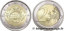 FRANCE 2 Euro 10 ANS DES PIÈCES ET BILLETS EN EUROS tranche B 2012 SPL63