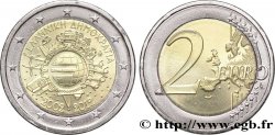 GRÈCE 2 Euro 10 ANS DES PIÈCES ET BILLETS EN EUROS  2012 Athènes