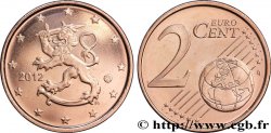 FINLANDE 2 Cent LION HÉRALDIQUE 2012 SPL63