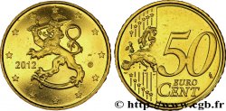 FINLANDE 50 Cent LION HÉRALDIQUE 2012 SPL63