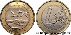 FINLAND 1 Euro CYGNES 2012 MS63