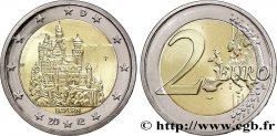 DEUTSCHLAND 2 Euro BAVIERE - CHÂTEAU DE NEUSCHWANSTEIN tranche A - Stuttgart F 2012