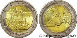 DEUTSCHLAND 2 Euro BAVIERE - CHÂTEAU DE NEUSCHWANSTEIN tranche B - Karlsruhe G 2012