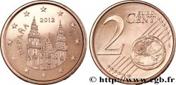 ESPAGNE 2 Cent COMPOSTELLE 2012 SPL63