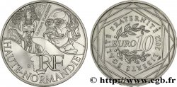 FRANKREICH 10 Euro des RÉGIONS - HAUTE-NORMANDIE (Gustave Flaubert) 2012 Pessac