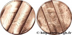 FRANCE 2 Cent Nouvelle Marianne, double face nationale, difformée 2008 MS64