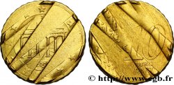 ALLEMAGNE 10 Cent Porte de Brandebourg, étoiles tournantes, difformée 2002 Munich D