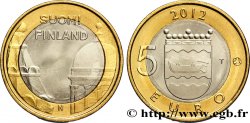 FINLAND 5 Euro CATHÉDRALES D’HELSINKI ET D’OUSPENSKI 2012 Vanda