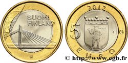 FINLANDIA 5 Euro PONT DU LUMBERJACK’S CANDLE 2012 Vanda