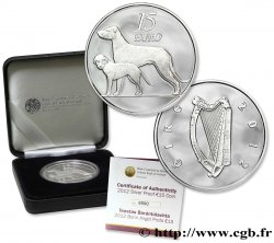 IRELAND REPUBLIC Belle Épreuve 15 Euro LE CHIEN 2012 Utrecht