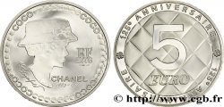 FRANCIA Belle Épreuve 5 Euro COCO CHANEL 2008 