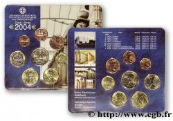 GREECE SÉRIE Euro BRILLANT UNIVERSEL  2004 Athènes