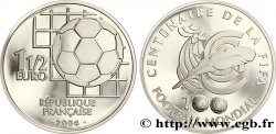 FRANCIA Belle Épreuve 1 Euro 1/2 CENTENAIRE DE LA FIFA 2004 