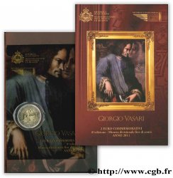 SAN MARINO 2 Euro 500ème ANNIVERSAIRE DE LA NAISSANCE DE GIORGIO VASARI 2011 Rome