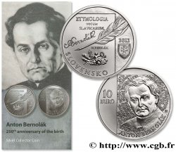SLOVAKIA 10 Euro ANTON BERNOLAK 2012 Kremnica