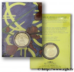 FRANCE 1/4 Euro L&nbsp;EURO DES ENFANTS, par les élèves de l&nbsp;école Jean Jaurès à Bort les Orgues (Corrèze) 2002 