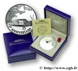 FRANCE Belle Épreuve 1 Euro 1/2 75ème ANNIVERSAIRE DU 1er VOL AU DESSUS DE L’ATLANTIQUE EN SOLITAIRE 2002 