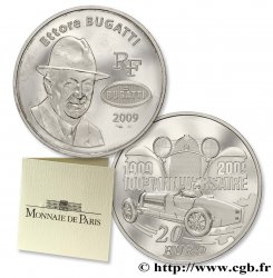 FRANCIA Piéfort Belle Épreuve 20 Euro ETTORE BUGATTI 2009 Pessac Pessac