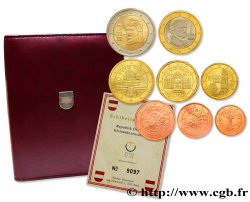 AUSTRIA COFFRET Euro BELLE ÉPREUVE 2002 Paris Paris