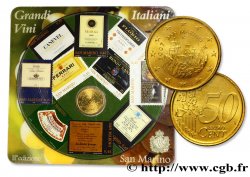 SAN MARINO BLISTER TIMBRES et 50 Cent FORTERESSE 2007 Rome Rome