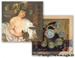 SAN MARINO SÉRIE Euro BRILLANT UNIVERSEL - 400ème ANNIVERSAIRE DE LA MORT DE CARAVAGE 2010 Rome