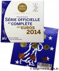 FRANCE SÉRIE Euro BRILLANT UNIVERSEL  2014 Pessac