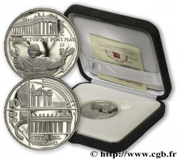 VATICAN Belle Épreuve 10 Euro 350ème ANNIVERSAIRE DE LA COLONNADE DE LA PLACE SAINT-PIERRE 2006 Rome