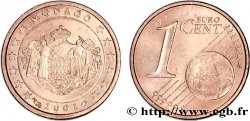 MONACO 1 Cent ARMOIRIES 2001 Pessac