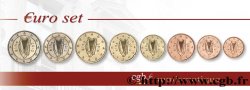 IRELAND REPUBLIC LOT DE 8 PIÈCES EURO (1 Cent - 2 Euro Harpe) 2010 Dublin-Sandyford