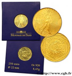 INVESTMENT GOLD 250 Euro LA SEMEUSE (or) 2009 Pessac Pessac