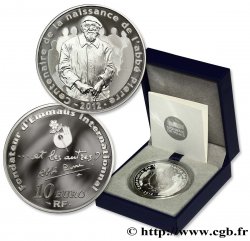 FRANCIA Belle Épreuve 10 Euro CENTENAIRE DE LA NAISSANCE DE L’ABBE PIERRE 2012 Pessac