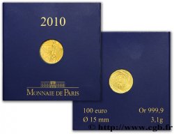 FRANKREICH 100 Euro LA SEMEUSE (or) 2010 Pessac