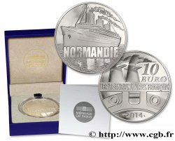 FRANKREICH Belle Épreuve 10 Euro NORMANDIE 2014 Pessac